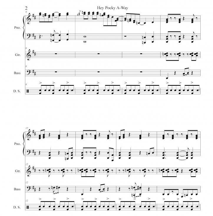 strictly second line funk jazz and the new orleans beat beat sheet examples